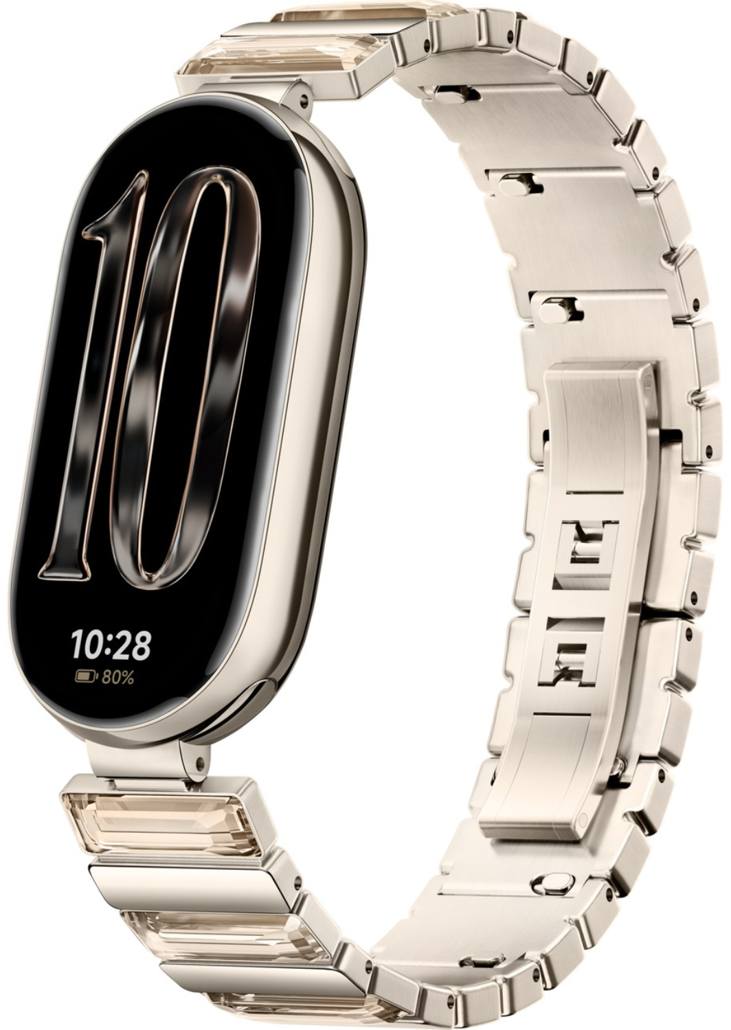 Фитнес-браслет Xiaomi Smart Band 10 Glimmer Edition золотистый BHR07Q6GL