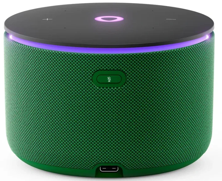 Умная колонка Яндекс Станция Мини 3 Про с Zigbee зеленый YNDX-00059GRN